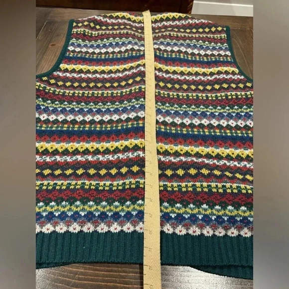 Vtg. Hugo Boss COOGI Sweater Wool Blend Vest - Picture 15 of 15